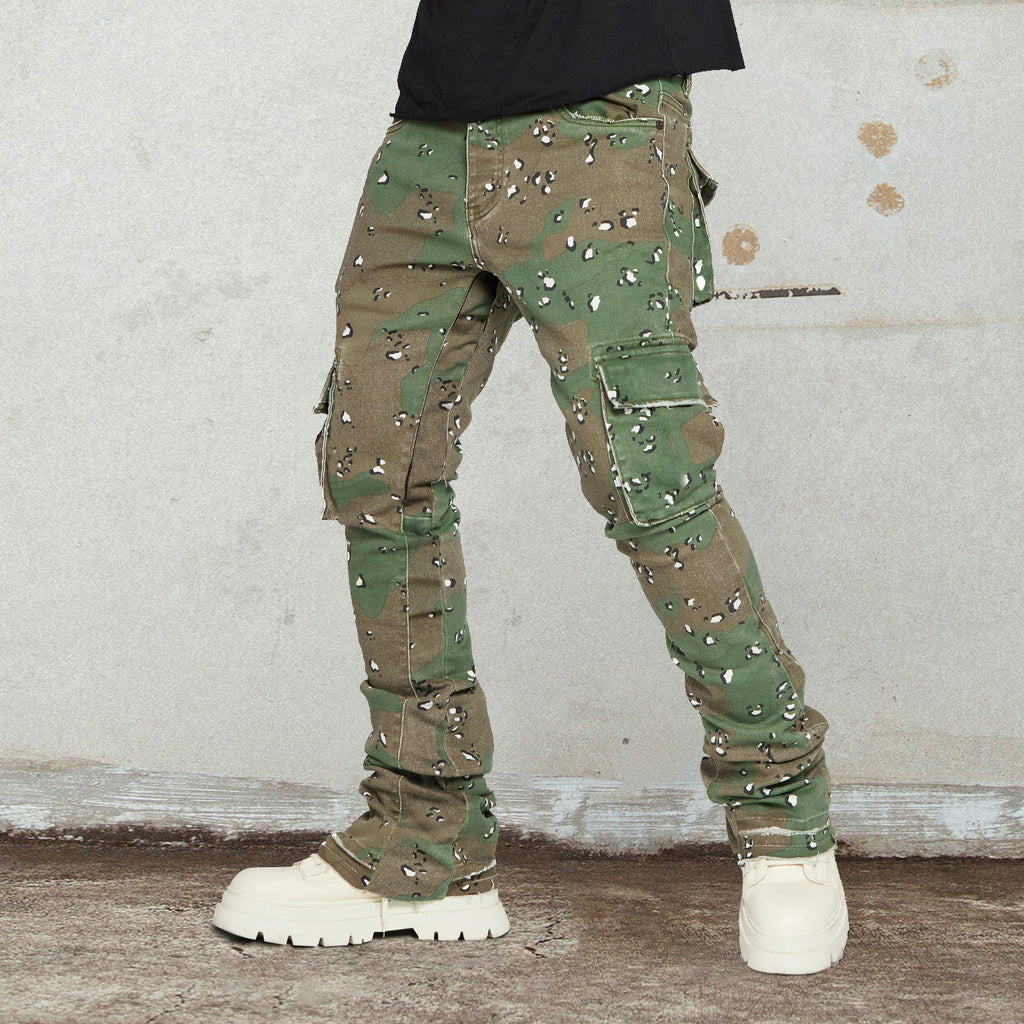 Street Hip Hop Retro Oversized Cargo Jeans